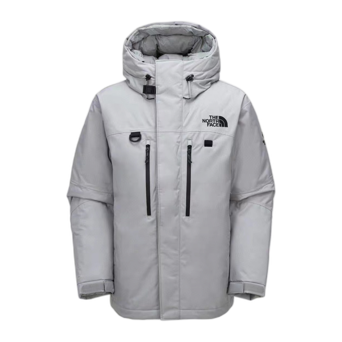 The North Face Himalayan Down Parka – Grey & White, 700-Fill