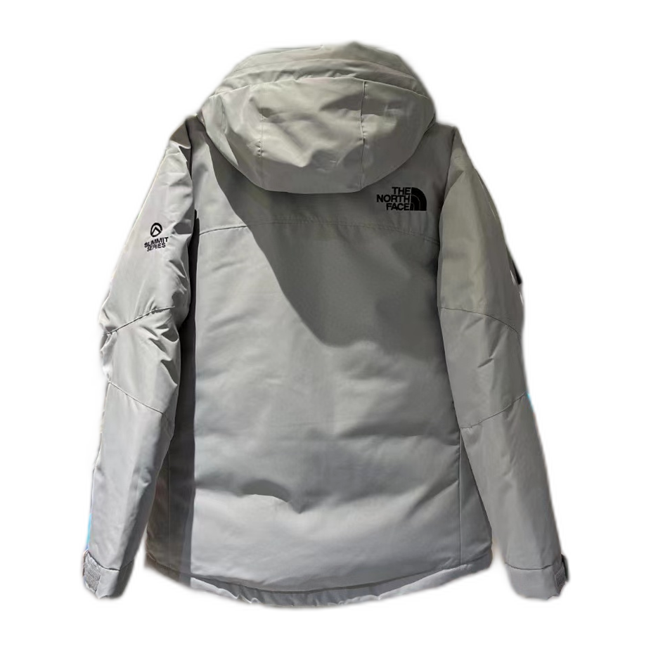 The North Face Himalayan Down Parka – Grey & White, 700-Fill