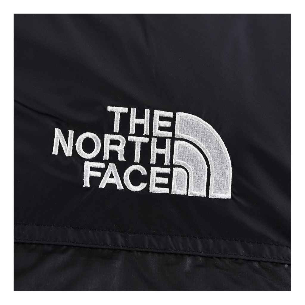 The North Face Contrast-Panel Puffer Jacket – Stand Collar