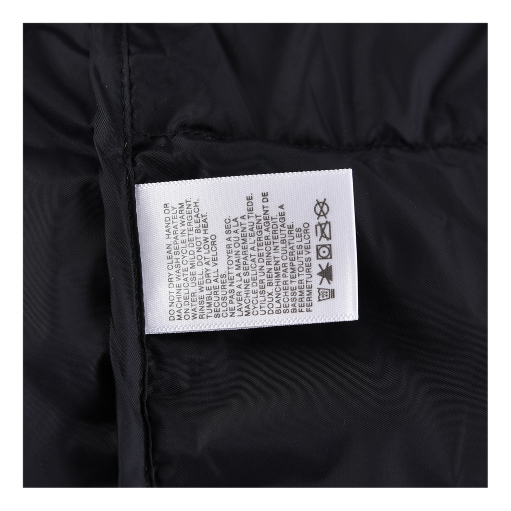 The North Face Contrast-Panel Puffer Jacket – Stand Collar, Two-Tone