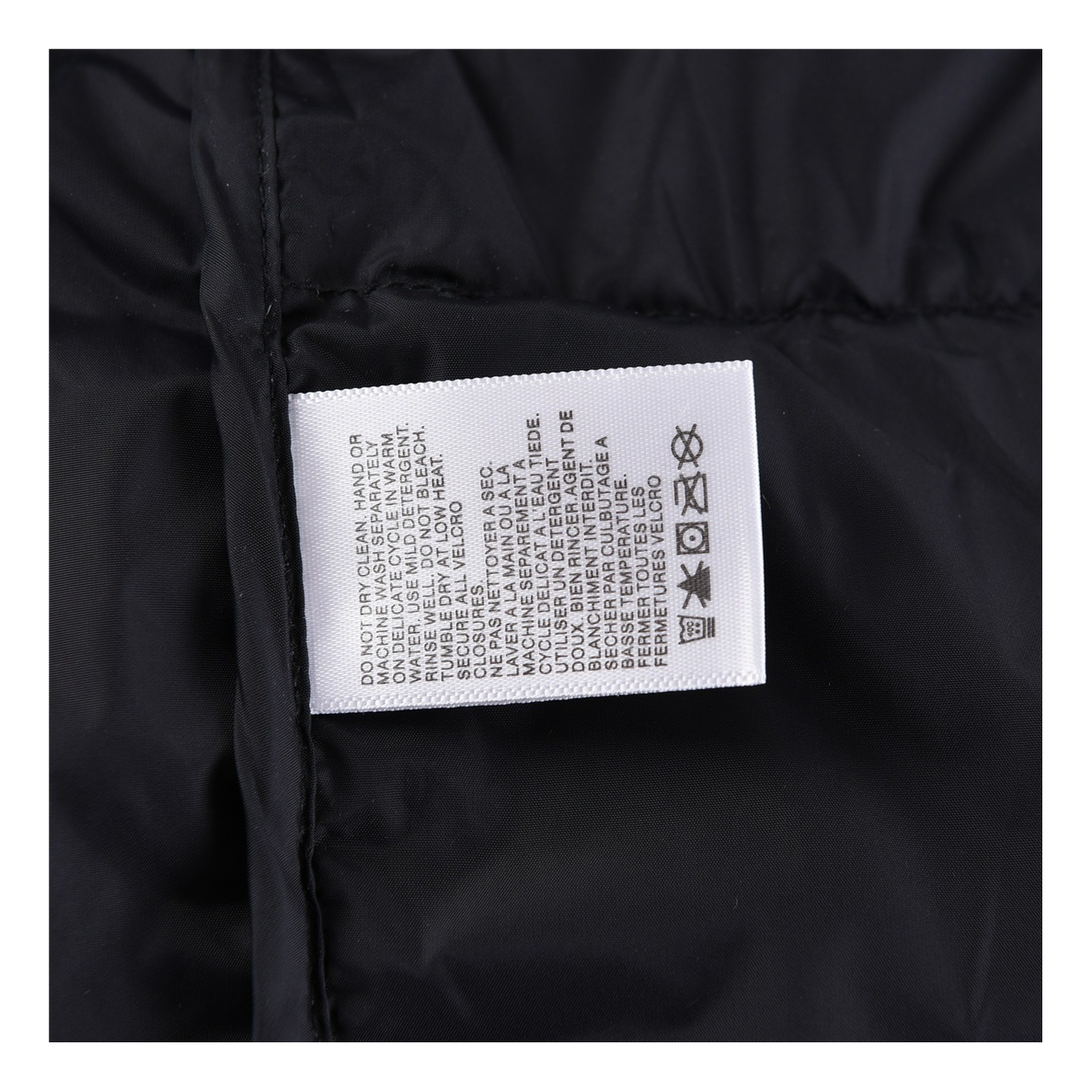 The North Face Contrast-Panel Puffer Jacket – Stand Collar, Two-Tone