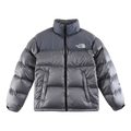 The North Face Contrast-Panel Puffer Jacket – Stand Collar, Two-Tone