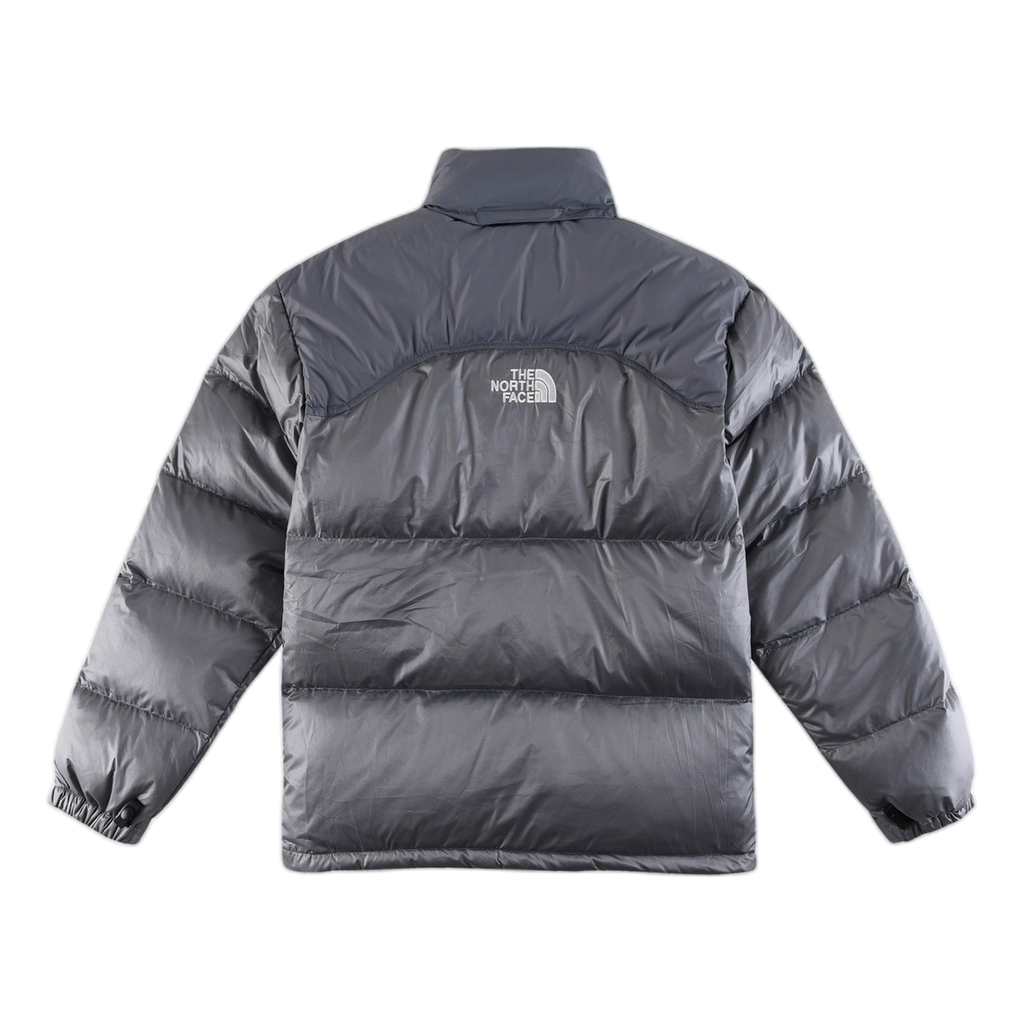 The North Face Contrast-Panel Puffer Jacket – Stand Collar, Two-Tone