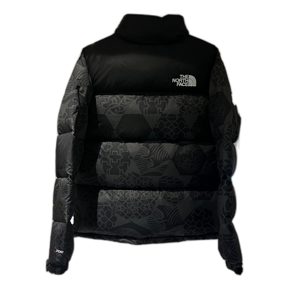 The North Face 1996 Nuptse Patterned Puffer Jacket – Black, 700-Fill